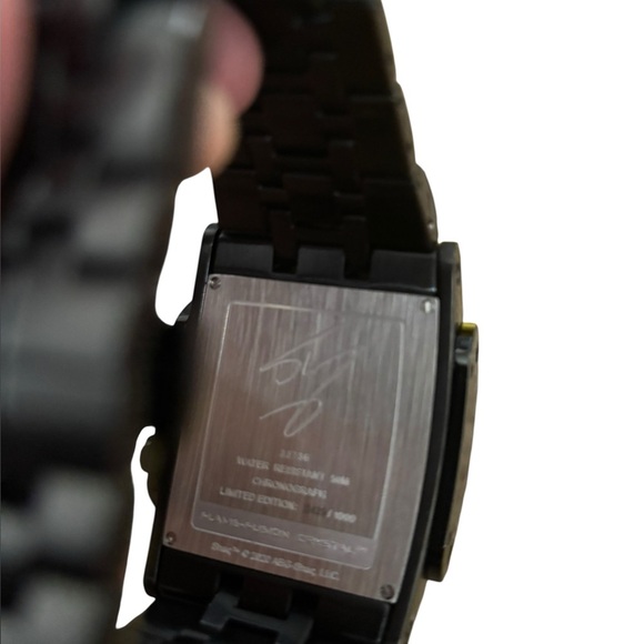 INVICTA SHAQ CHRONOGRAPH QUARTZ BLACK TRANSPARENT DIAL MEN'S WATCH 33736 - Picture 5 of 7